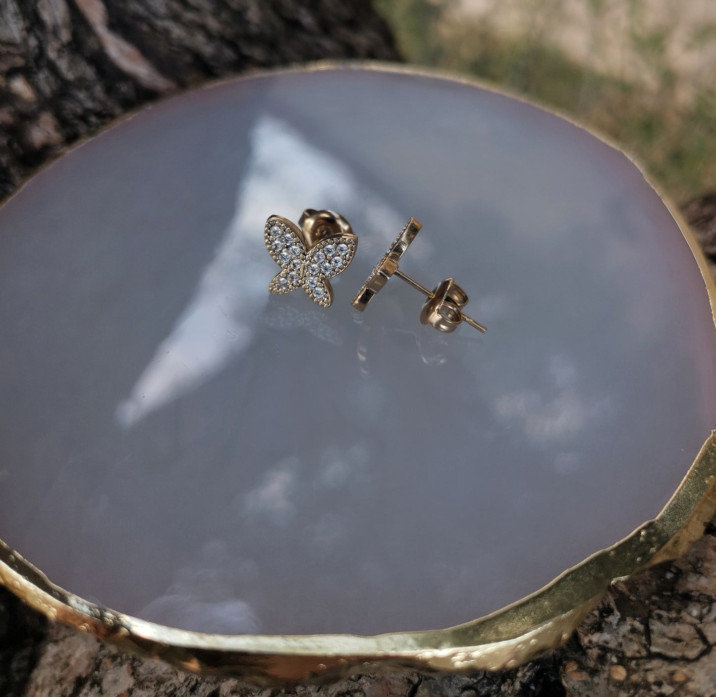 BOUCLES D'OREILLES BUTTERFLY