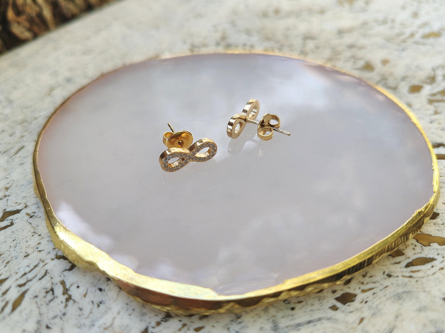 BOUCLES D'OREILLES INFINI