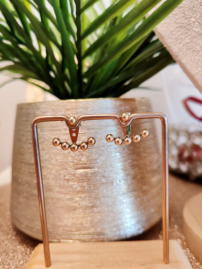 BOUCLES D'OREILLES LARMES DE CHÂTAIGNE