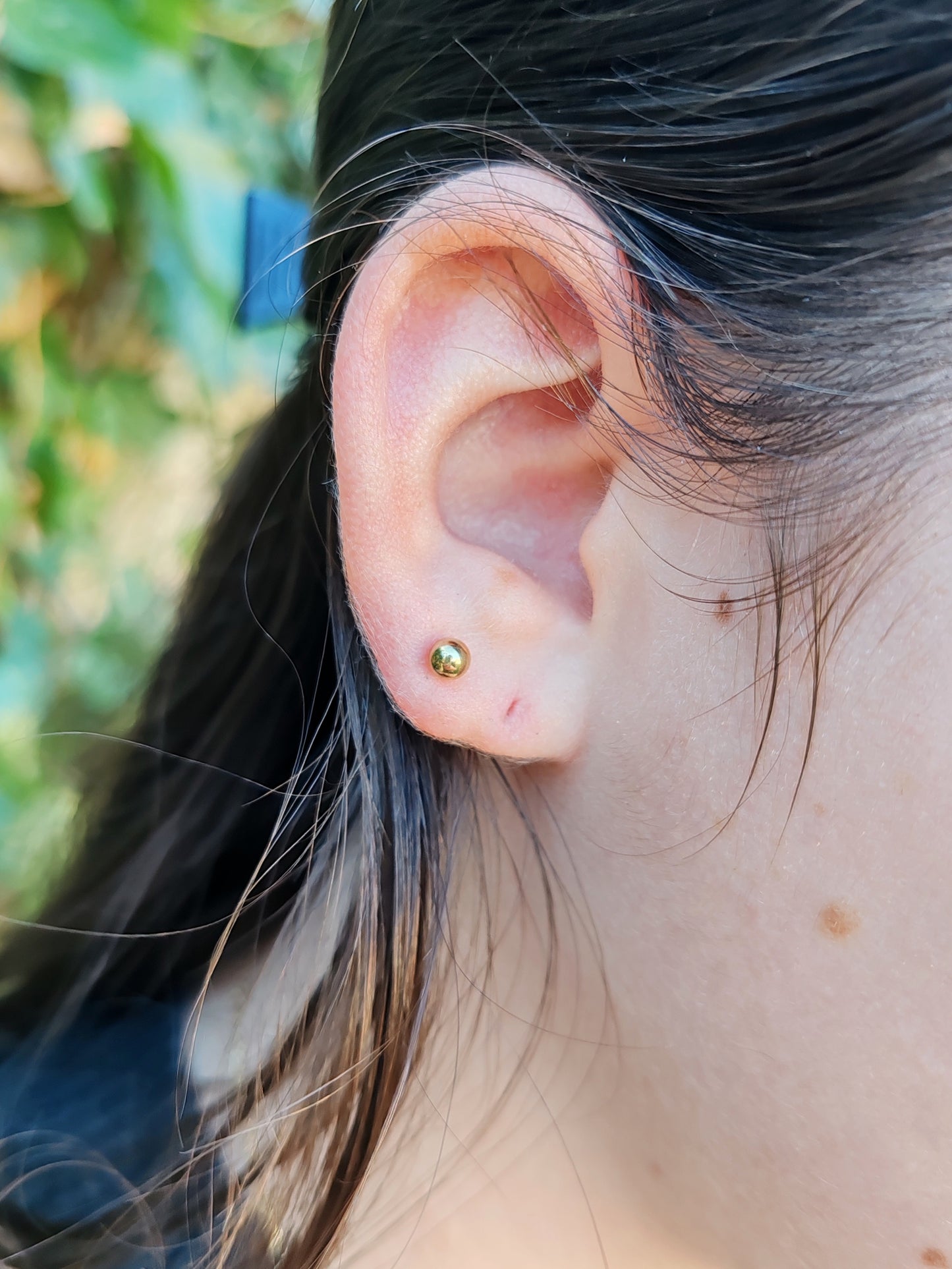 BOUCLES D'OREILLES BOULE