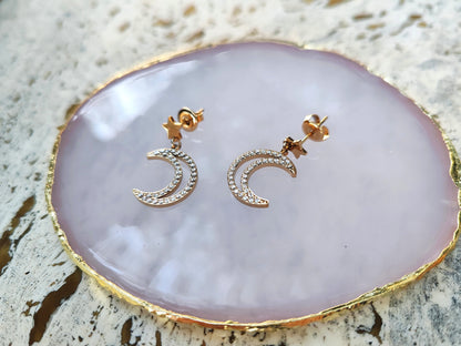 BOUCLES D'OREILLES MOON