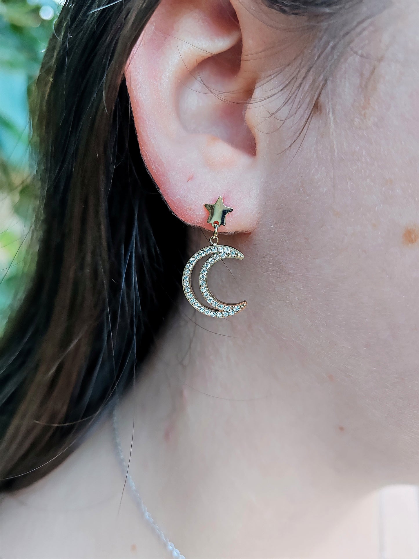 BOUCLES D'OREILLES MOON