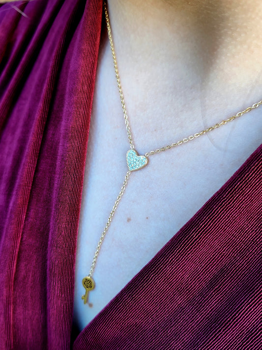 COLLIER CLÉ D'AMOUR