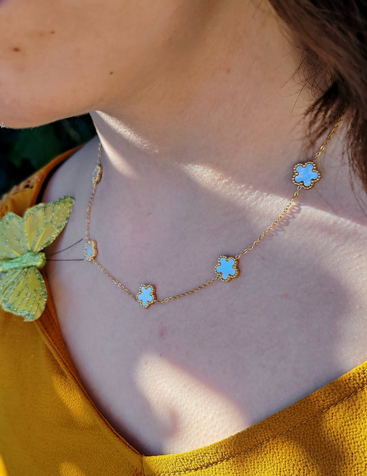 COLLIER FLEUR DE PRINTEMPS