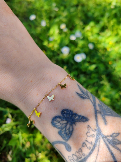 BRACELET PAPILLON DE PRINTEMPS